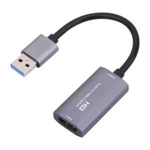 4K HDMI Female to USB 3.0 Male Video Audio Capture Card 1080P For PS4 TV PC - Picture 1 of 5