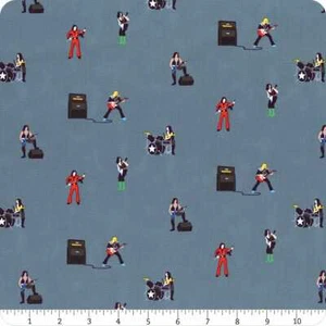 Fat Quarter Pour Some Sugar On Me Sabbath Rock Band 100% Cotton Fabric - Picture 1 of 1