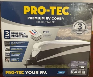Casa rodante Camco Pro-Tec premium cubierta remolque de viaje hasta 20'-22' - Imagen 1 de 2