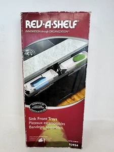 Rev-A-Shelf Sink Front Trays - 2 Trays & 2 Pair Hinges - Picture 1 of 5