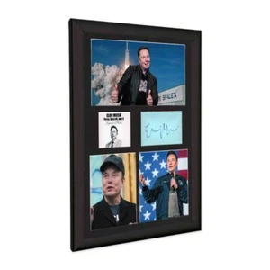 Elon Musk Hand Signed Mounted & Framed A3 COA - Picture 1 of 3