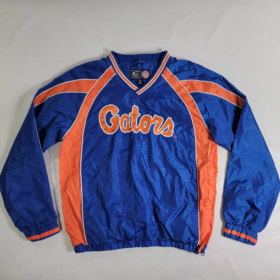 Florida Gators NCAA Youth Sz M 12-14 Jacket Pullover Side Zip Windbreaker G-III - Image 1 of 4
