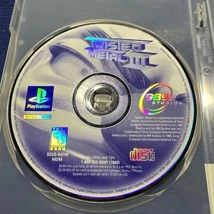 Twisted Metal III (Sony PlayStation 1, 1998) - Nur Disc - Bild 1 von 1