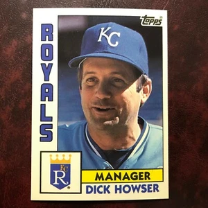 1984 Topps TIFFANY Set DICK HOWSER #471 K.C. ROYALS - NM/MINT+ *HIGH GRADE* - Picture 1 of 2