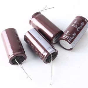 2pcs Japan ELNA RA3 4700UF 35v Audio Capacitor for audio equipment 18*35.5mm - Picture 1 of 2