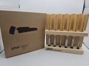 PFEIL "Swiss Made" Zwischengröße Schnitzwerkzeuge D 6 Set C Holzschnitzerei 05H13 - Bild 1 von 10