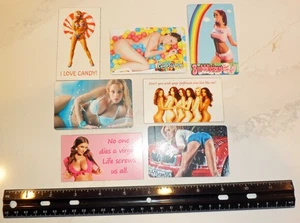 Naughty Fridge Magnet lot - 7 Fridge Magnets - approximately 2" x 3" - Picture 1 of 1