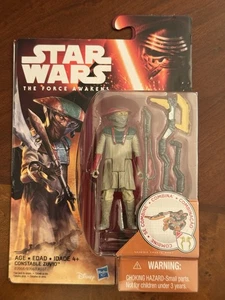 2015 Hasbro Star Wars The Force Awakens Constable Zuvio 3.75" Action Figure New - Picture 1 of 2
