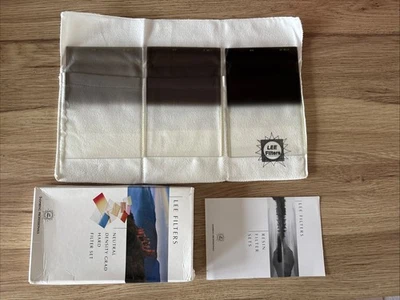 Lee Filters 100 ND GRAD 3er Set Hard. 0,3, 0,6 0,9 Filter. Neuwertig, nie benutzt. - Bild 1 von 4