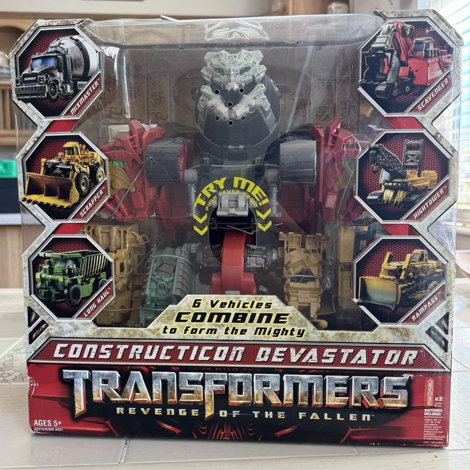Rare Transformers Revenge of the Fallen Constructicon Devastator 2009 NIB  - Image 1 of 4