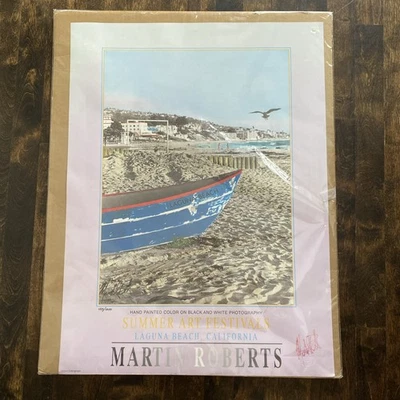 Martin Robert’s 452/1200 - Litografía Offset Firmada Numerada “Laguna Beach” Foto 1 de 4