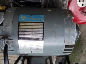 Rockwell für Tischkreissäge oder ?? Elektromotor 1 PS 3450 U/min Modell # 52-493 schön - Bild 1 von 8
