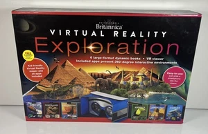 ENCYCLOPEDIA BRITANNICA Exploration Interactive Virtual Reality 6 Book Set - Picture 1 of 3