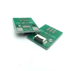 100PC 6-pin FPC/FFC Flat Flexible Cable Adapter Board 0.5mm to 2.54mm Connector - Picture 1 of 6