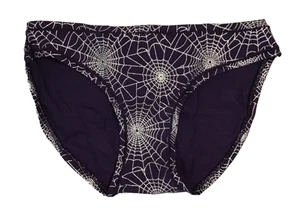 Victoria’s Secret Damen Bikini Bikini Höschen XS Plumb mit Foliennetz Muster NEU - Bild 1 von 8