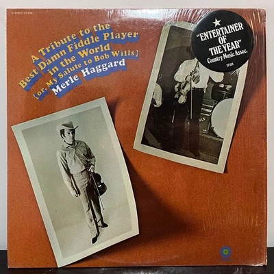 MERLE HAGGARD - Tribute To Bob Wills (1970) - 12" Vinyl Record LP - VG+ Foto 1 de 3