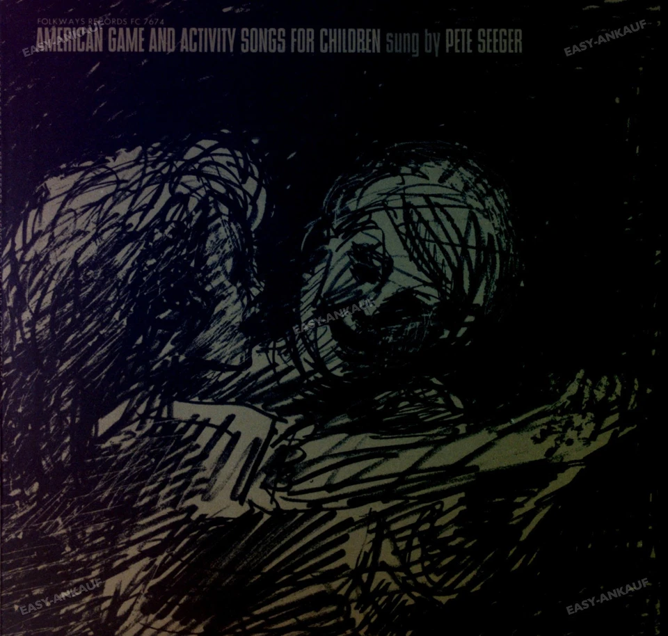 Pete Seeger - American Game And Activity Songs For Children LP (VG/VG) .* - Image 1 of 1