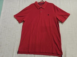 Izod Poloshirt Herren XL Rot Kurzarm Stretch Kurzarm Golfer Golf - Bild 1 von 14