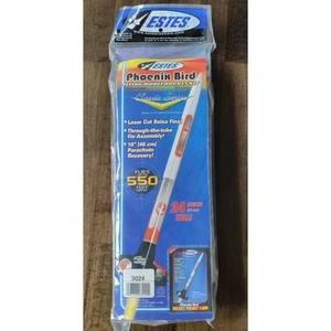 Estes Phoenix Bird Flying Model Rocket Kit Classic Series Flies 550 ft. No. 3024 - Picture 1 of 5