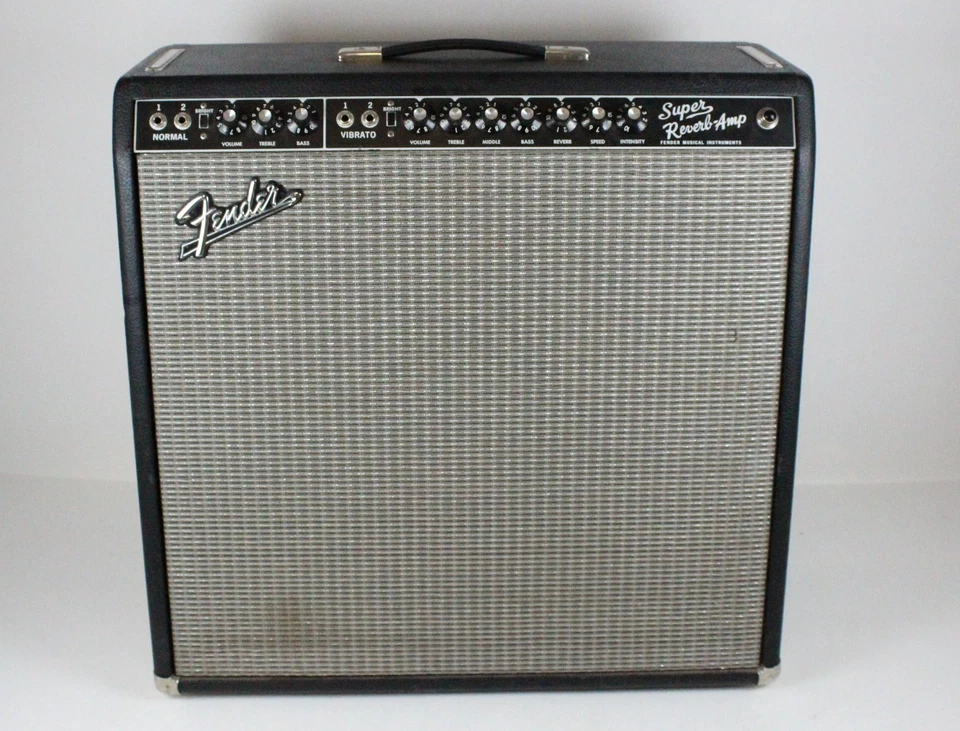 Fender 1965 Reissue '65 Super Reverb 4x10" 45W Tube Guitar Combo Amp ~MINTY~ - Image 1 of 4