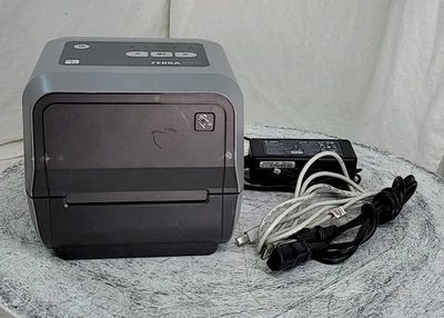 Zebra ZD620 ZD62043-T01F00EZ Thermal Printer USB SEE NOTES - Image 1 of 4