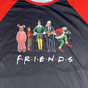 Para hombres Mujeres Navidad Amigos Manga Larga Camisa Santa Películas Divertidas Elfo 4 XL - Imagen 1 de 13