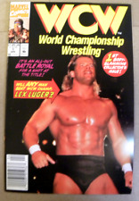 Marvel 1992 WCW World Champion Wrestling 1 key Lex Luger qq