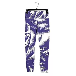 Leggings Fabletics 7/8 taglia S puro lusso vita alta stampa Paradiso viola bianco - Foto 1 di 6