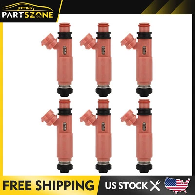For Toyota Camry Sienna Lexus Es330 Rx330 3.3L 2004 2005 2006 Fuel Injectors New - Изображение 1 из 4