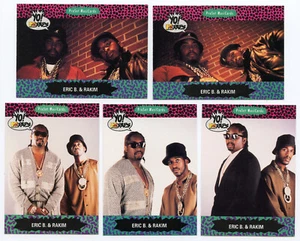 ERIC B. & RAKIM 5 ProSet YO! MTV Raps CARD SET 1991 USA 1st Ed. 34Yrs! RARE - Bild 1 von 11