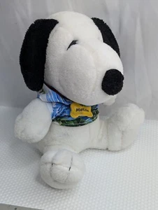 Metlife Snoopy Plush Hawaiian Shirt 8 Inch Stuffed Animal Toy - Picture 1 of 9