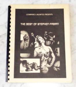 Loompanics Unlimited The Best of Stephen Fabian 1976 SC Book RARE #1275 of 1500 - Picture 1 of 7
