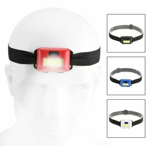 COB LED Cabezal Antorcha Faro Luz de Trabajo Faro Impermeable Exterior Batería - Imagen 1 de 9