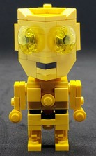 LEGO STAR WARS C-3PO CLONE WARS EDITION BRICK HEADS CUBE DUDE 3½" FIGURE