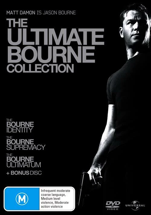 The Bourne Identity / the Bourne Supremacy / the Bourne Ultimatum (Box Set, DVD, 2007)