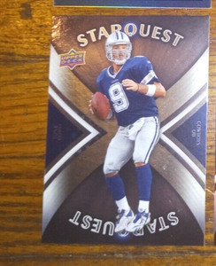 TONY ROMO 2008 UPPER DECK STAR QUEST FOOTBALL CARD DALLAS COWBOYS