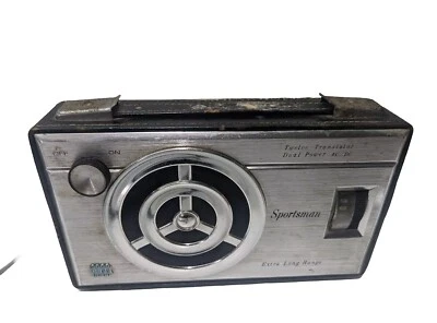 Receptor de radio AM/FM Ross Sportsman 12 transistores de colección EXTRA largo alcance Foto 1 de 4