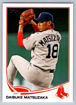 2013 Topps Serie 1 Base # 118 - Daisuke Matsuzaka - Medias Rojas de Boston Foto 1 de 2