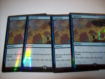 X4 Upheaval FOIL From the Vault: Annihilation Playset Mythic MTG NM Free Ship - Image 1 of 4