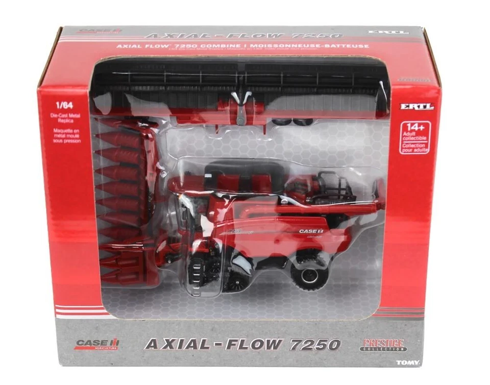 CASE IH 7250 AXIAL-FLOW COMBINE 1/64TH SCALE ZFN44327