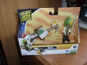 Star Wars Young Jedi Adventures - Kai Brightstar And Speeder Bike Hasbro - Picture 1 of 3