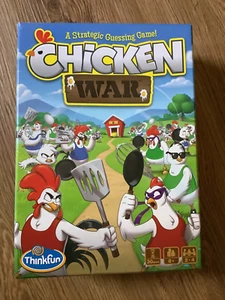 Thinkfun  Chicken War A Strategic Guessing Board Game Complete - Picture 1 of 6