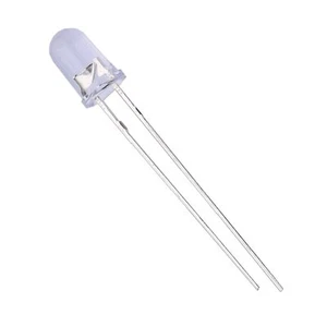 3mm 5mm UV 365nm LED Ultra Violet Round Top Straw Hat LED Light Blub Lamp - Picture 1 of 14