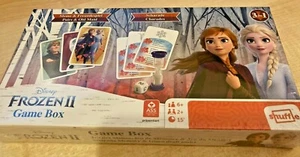 BNIB New ASS Frozen II Game Box - Charades Pairs Old Maids - Anna Elsa Cards - Picture 1 of 4