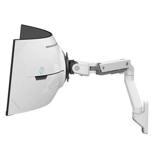 Ergotron Mounting Arm for Monitor, Curved Screen Display - White (45-694-216) - Afbeelding 1 van 2