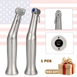 1pc Dental 20:1 Contra Angle Low Speed Handpiece Reduction Implant Push Button - Picture 1 of 15