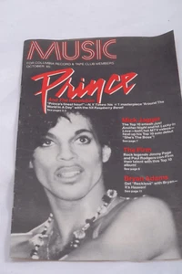 RARE ~ Music Record Club October 1985 Edition with Prince! - Picture 1 of 3