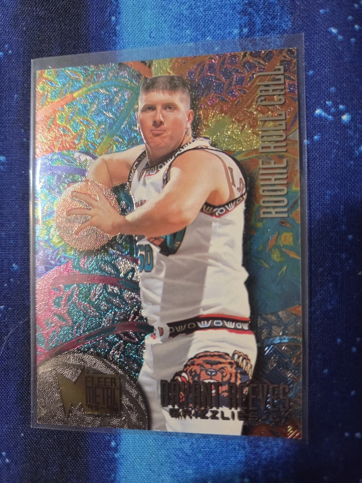 Bryant Reeves 1995-96 Fleer Metal Rookie Roll Call Grizzlies RC #R-5 Foto 1 de 1