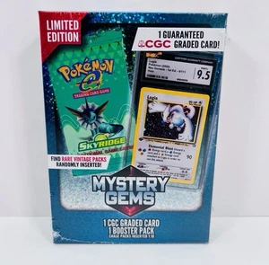 Pokémon Mystery Gems 1 CGC Graded Karte & Booster Pack 2025 Limited Edition - Bild 1 von 7