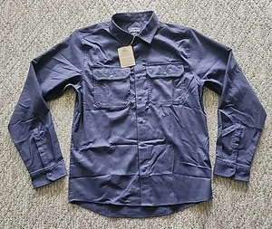 Neu mit Etikett neu Patagonia Canyonite Flanellhemd für Herren L/S dunkelblau Größe Small S  - Bild 1 von 10